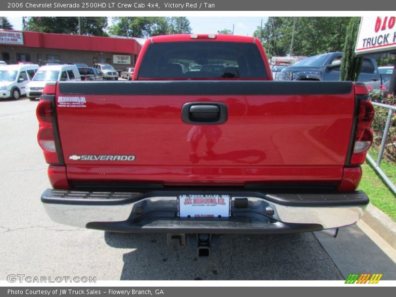 Victory Red / Tan 2006 Chevrolet Silverado 2500HD LT Crew Cab 4x4