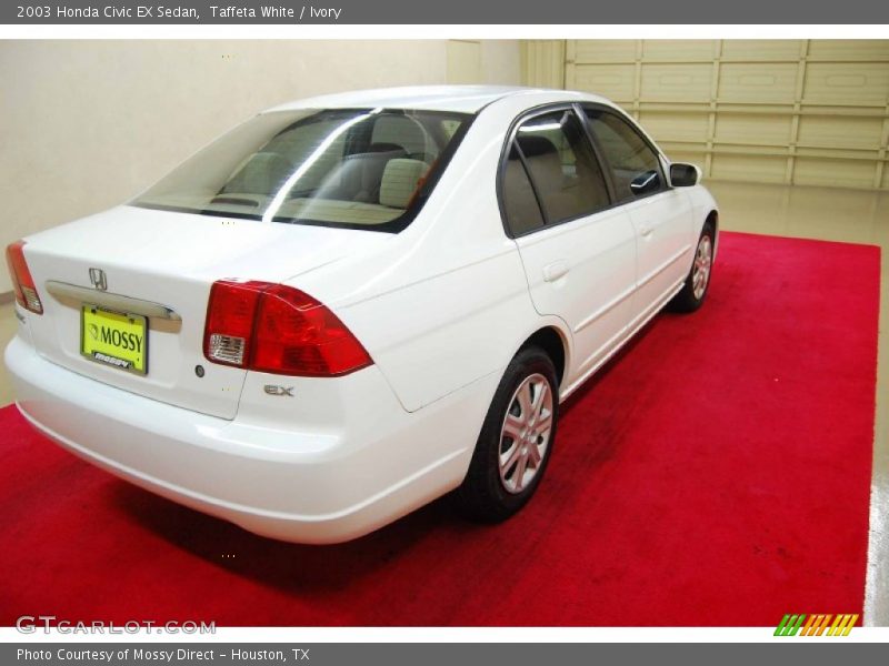 Taffeta White / Ivory 2003 Honda Civic EX Sedan