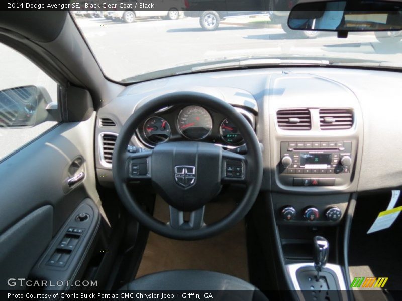 Black Clear Coat / Black 2014 Dodge Avenger SE