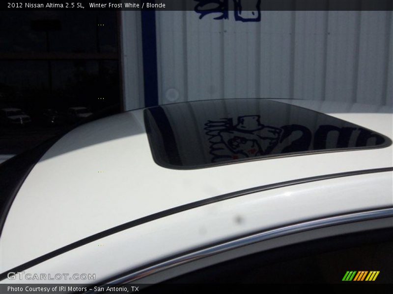 Winter Frost White / Blonde 2012 Nissan Altima 2.5 SL