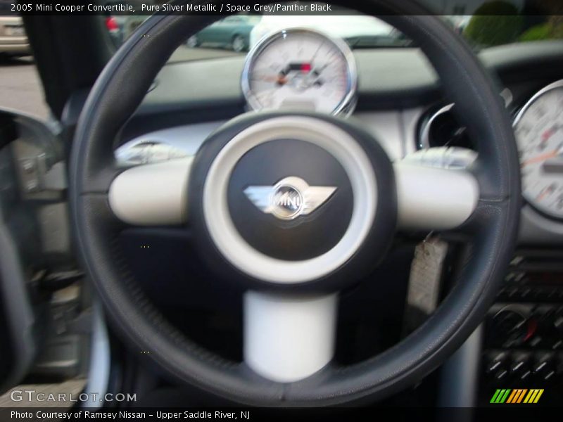 Pure Silver Metallic / Space Grey/Panther Black 2005 Mini Cooper Convertible