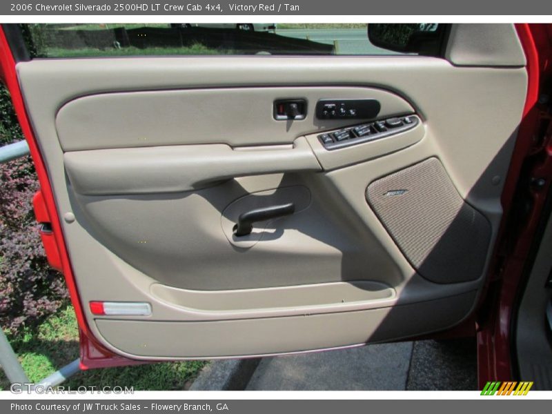 Victory Red / Tan 2006 Chevrolet Silverado 2500HD LT Crew Cab 4x4