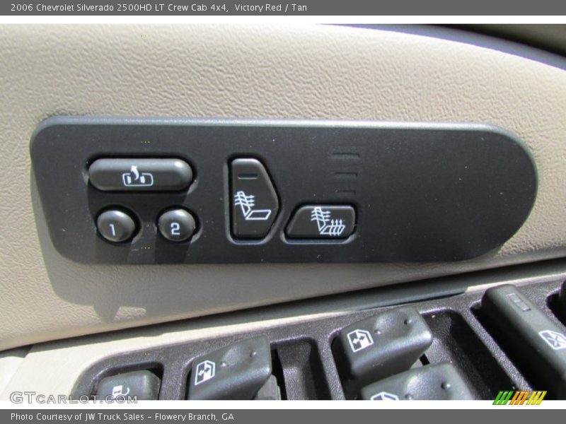 Victory Red / Tan 2006 Chevrolet Silverado 2500HD LT Crew Cab 4x4