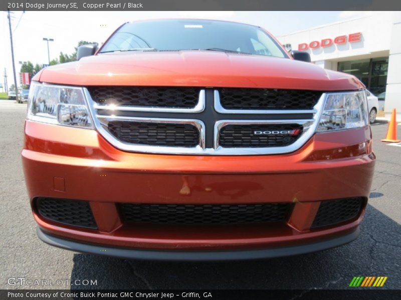 Copper Pearl / Black 2014 Dodge Journey SE