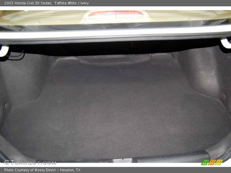 Taffeta White / Ivory 2003 Honda Civic EX Sedan