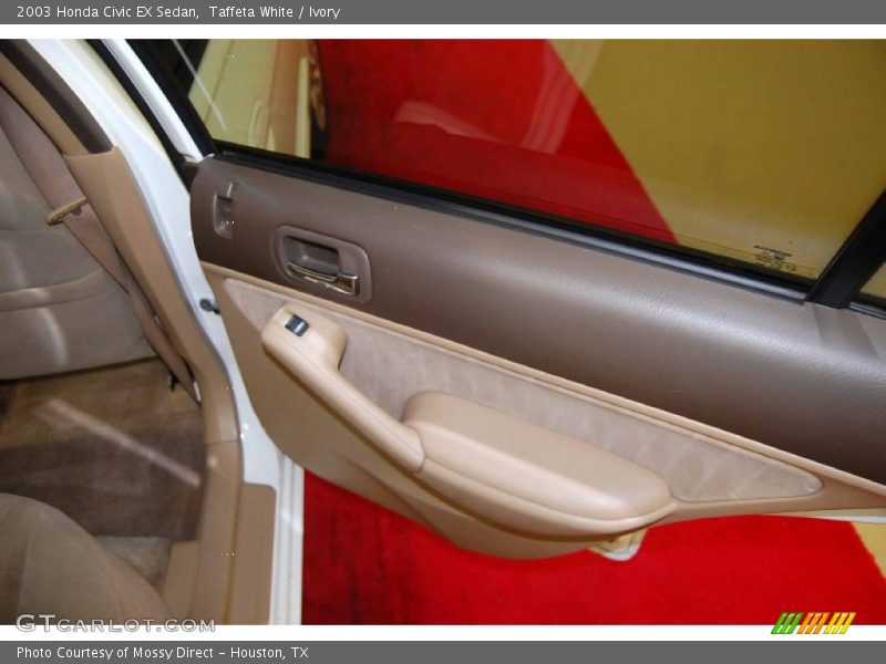 Taffeta White / Ivory 2003 Honda Civic EX Sedan
