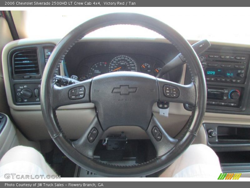 Victory Red / Tan 2006 Chevrolet Silverado 2500HD LT Crew Cab 4x4