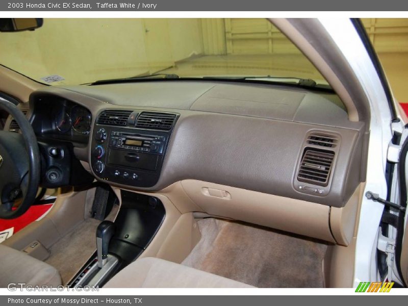 Taffeta White / Ivory 2003 Honda Civic EX Sedan