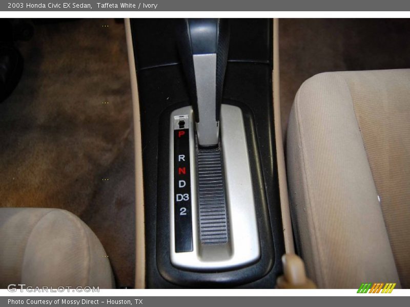 Taffeta White / Ivory 2003 Honda Civic EX Sedan