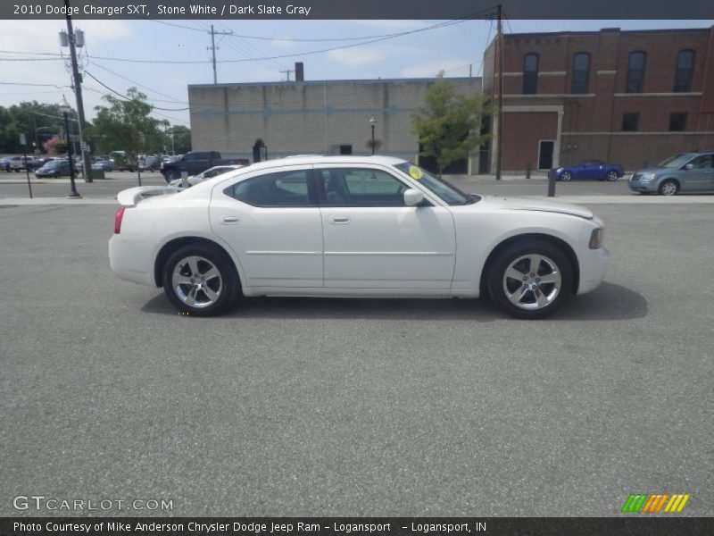 Stone White / Dark Slate Gray 2010 Dodge Charger SXT