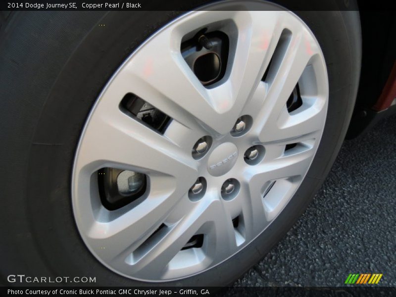 Copper Pearl / Black 2014 Dodge Journey SE
