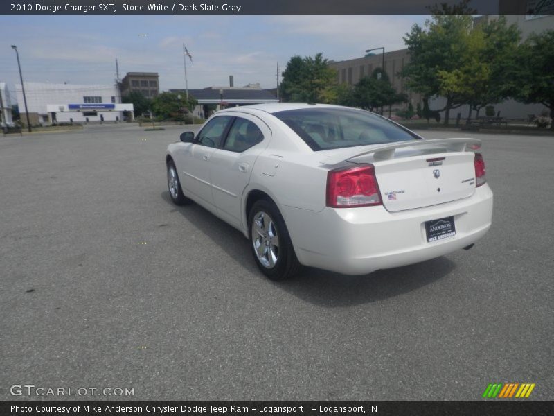 Stone White / Dark Slate Gray 2010 Dodge Charger SXT