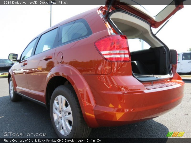 Copper Pearl / Black 2014 Dodge Journey SE