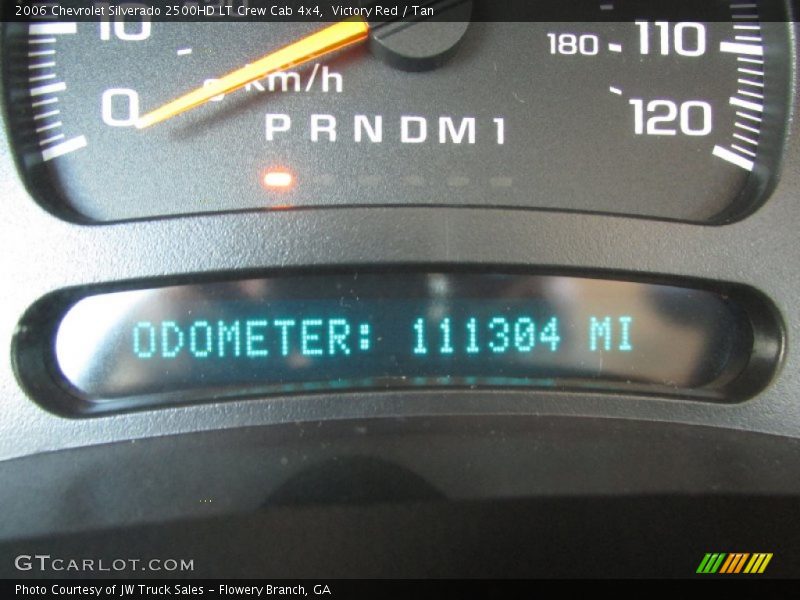 Victory Red / Tan 2006 Chevrolet Silverado 2500HD LT Crew Cab 4x4