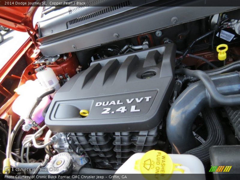Copper Pearl / Black 2014 Dodge Journey SE