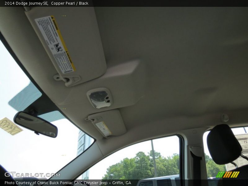 Copper Pearl / Black 2014 Dodge Journey SE