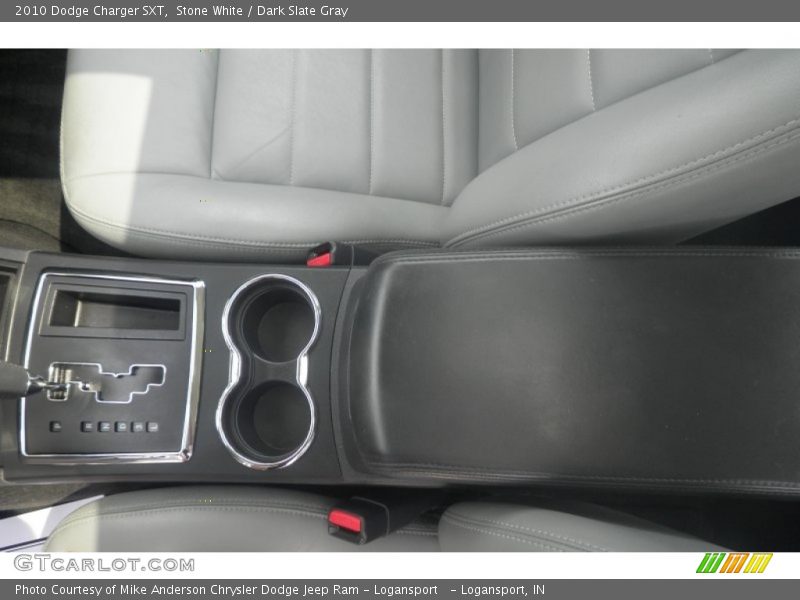 Stone White / Dark Slate Gray 2010 Dodge Charger SXT