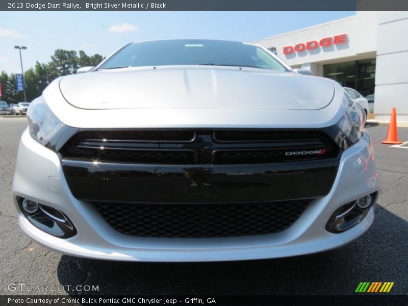 Bright Silver Metallic / Black 2013 Dodge Dart Rallye