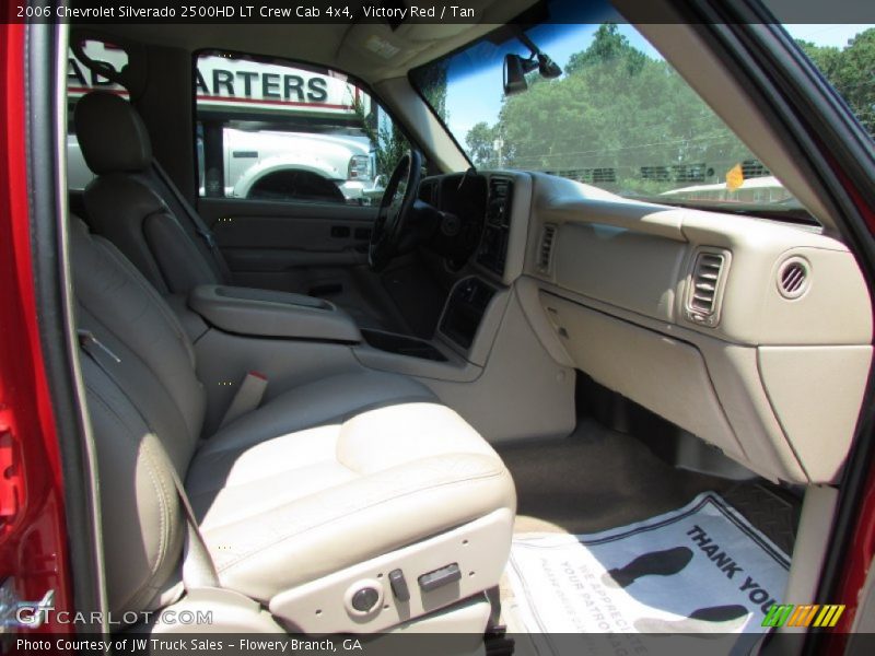 Victory Red / Tan 2006 Chevrolet Silverado 2500HD LT Crew Cab 4x4