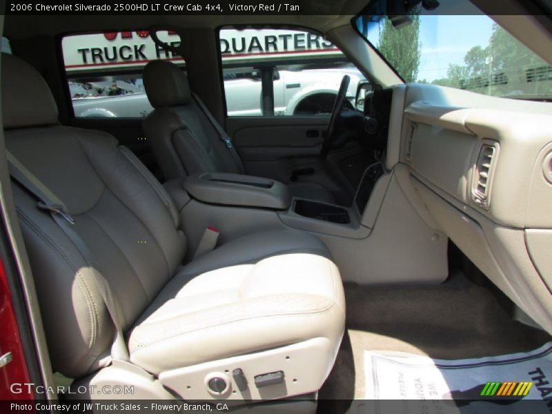 Victory Red / Tan 2006 Chevrolet Silverado 2500HD LT Crew Cab 4x4