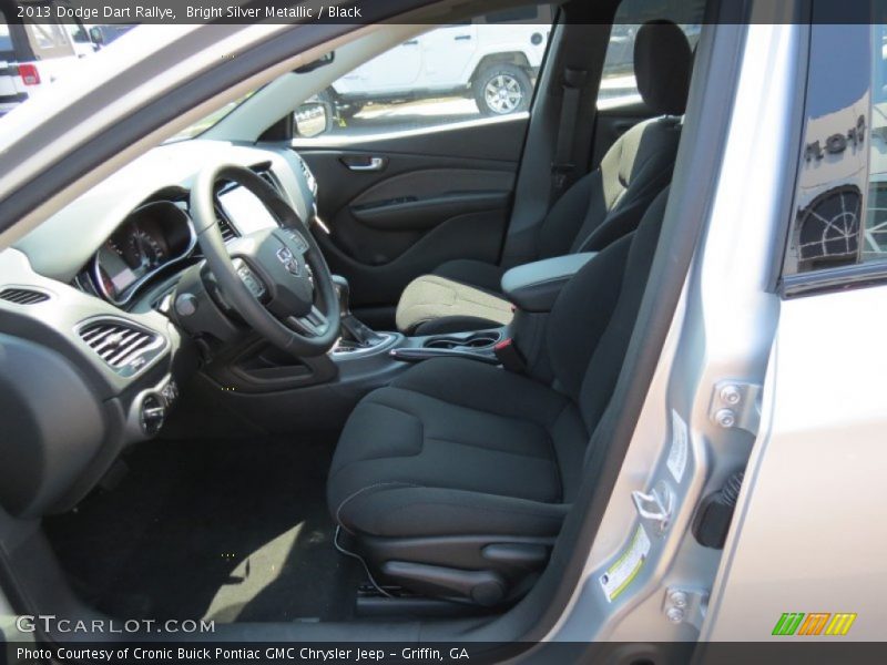 Bright Silver Metallic / Black 2013 Dodge Dart Rallye