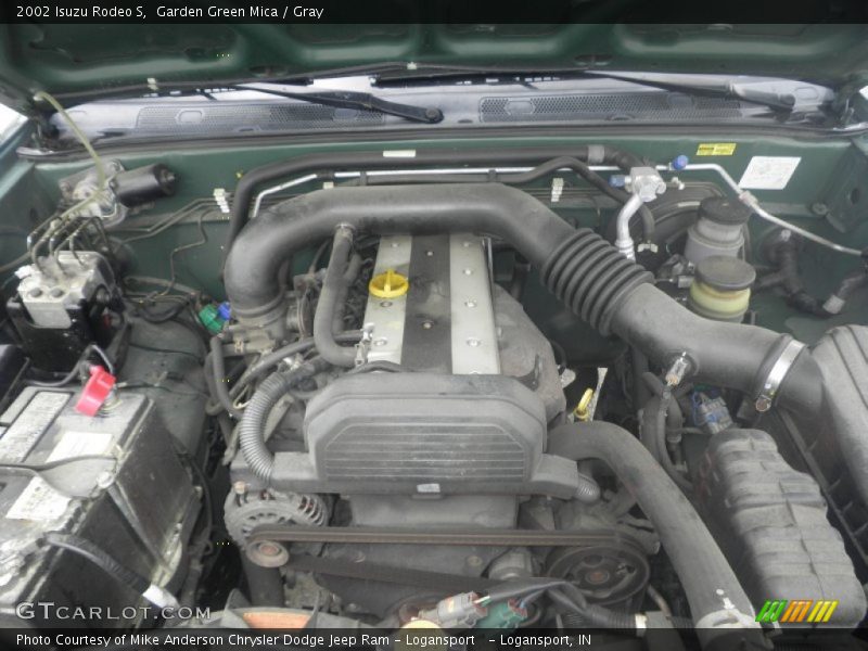  2002 Rodeo S Engine - 2.2 Liter DOHC 16-Valve 4 Cylinder