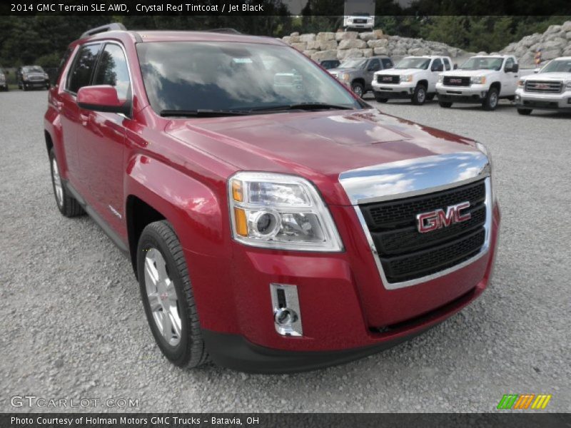Front 3/4 View of 2014 Terrain SLE AWD