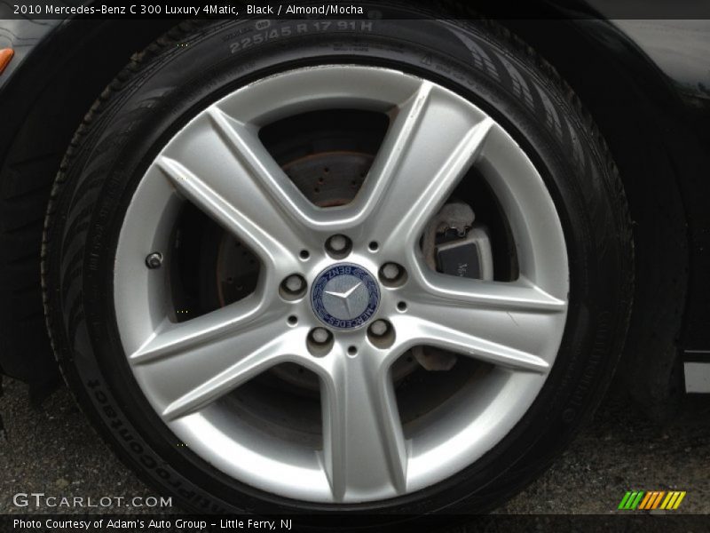 Black / Almond/Mocha 2010 Mercedes-Benz C 300 Luxury 4Matic