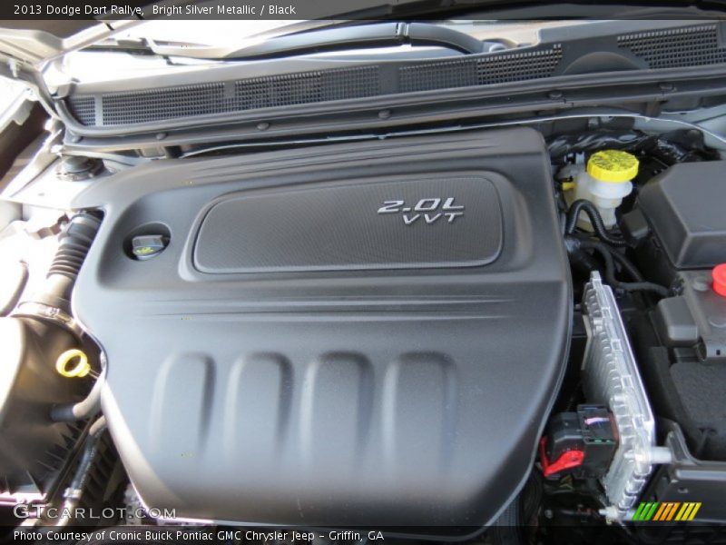 Bright Silver Metallic / Black 2013 Dodge Dart Rallye