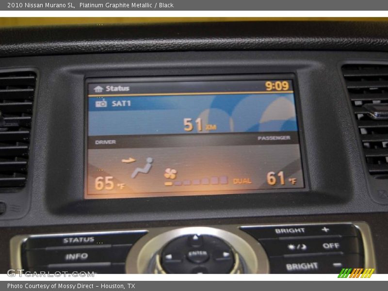 Platinum Graphite Metallic / Black 2010 Nissan Murano SL