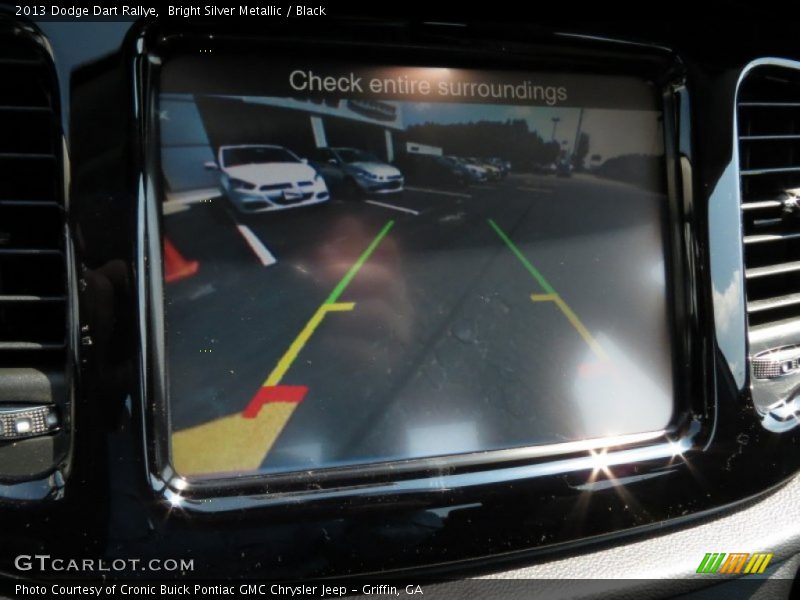 Bright Silver Metallic / Black 2013 Dodge Dart Rallye