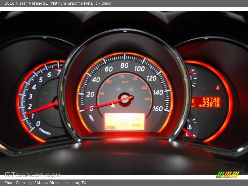 Platinum Graphite Metallic / Black 2010 Nissan Murano SL
