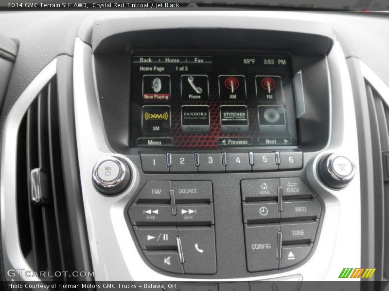 Crystal Red Tintcoat / Jet Black 2014 GMC Terrain SLE AWD