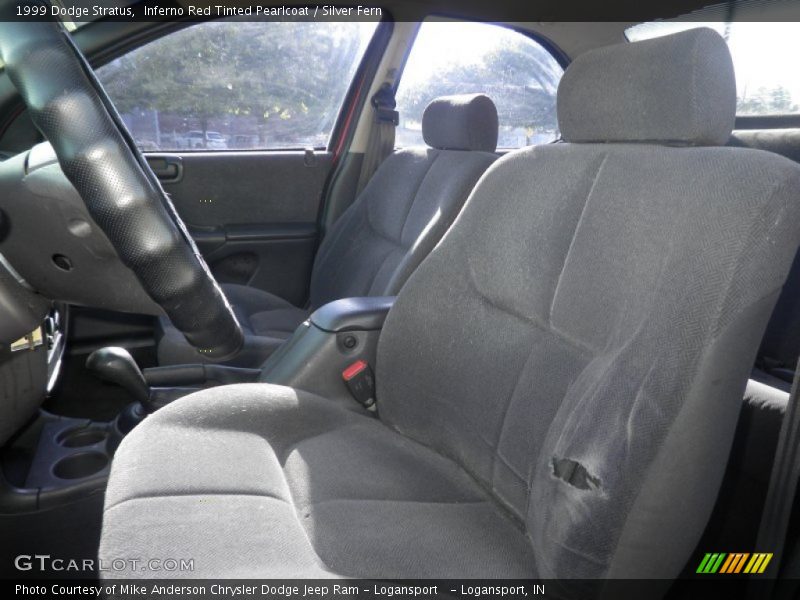 Inferno Red Tinted Pearlcoat / Silver Fern 1999 Dodge Stratus