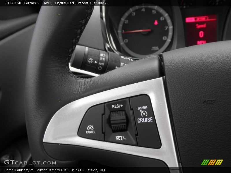 Crystal Red Tintcoat / Jet Black 2014 GMC Terrain SLE AWD