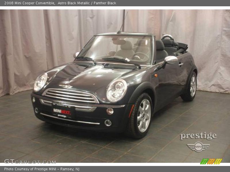 Astro Black Metallic / Panther Black 2008 Mini Cooper Convertible