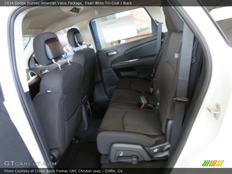 Rear Seat of 2014 Journey Amercian Value Package