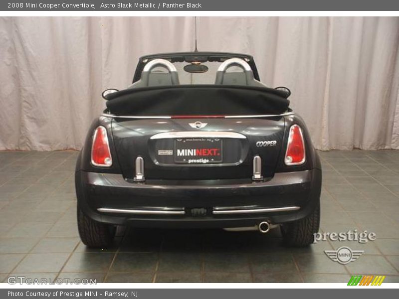 Astro Black Metallic / Panther Black 2008 Mini Cooper Convertible