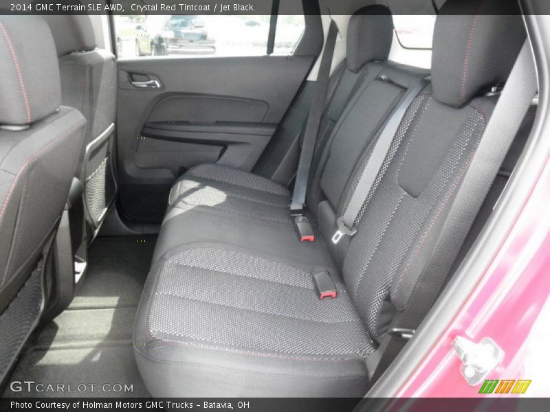 Rear Seat of 2014 Terrain SLE AWD
