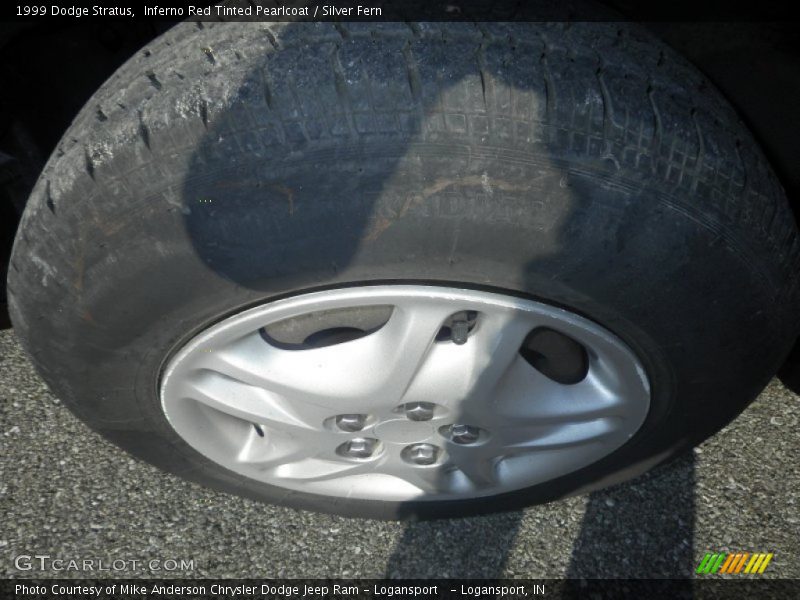 Inferno Red Tinted Pearlcoat / Silver Fern 1999 Dodge Stratus