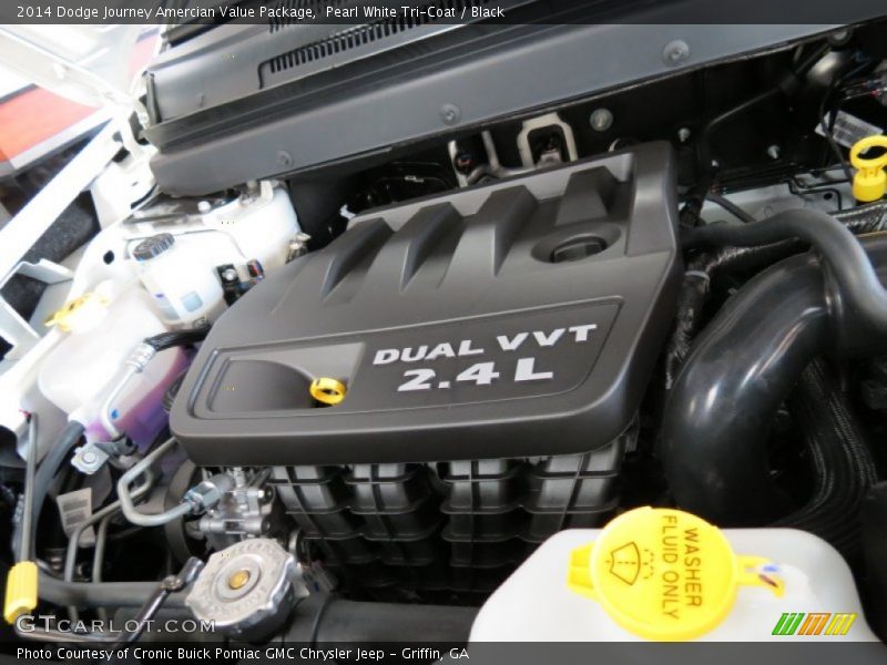  2014 Journey Amercian Value Package Engine - 2.4 Liter DOHC 16-Valve Dual VVT 4 Cylinder