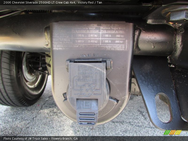 Victory Red / Tan 2006 Chevrolet Silverado 2500HD LT Crew Cab 4x4
