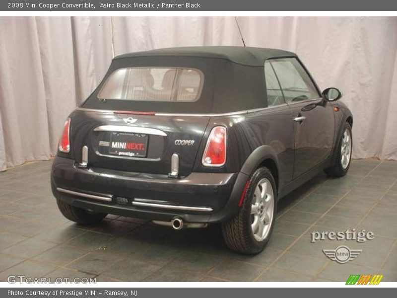 Astro Black Metallic / Panther Black 2008 Mini Cooper Convertible