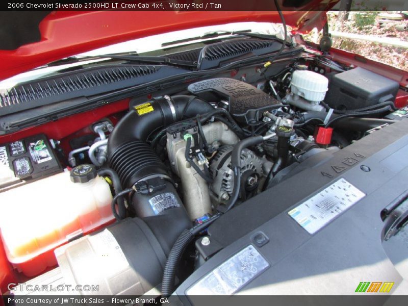 Victory Red / Tan 2006 Chevrolet Silverado 2500HD LT Crew Cab 4x4