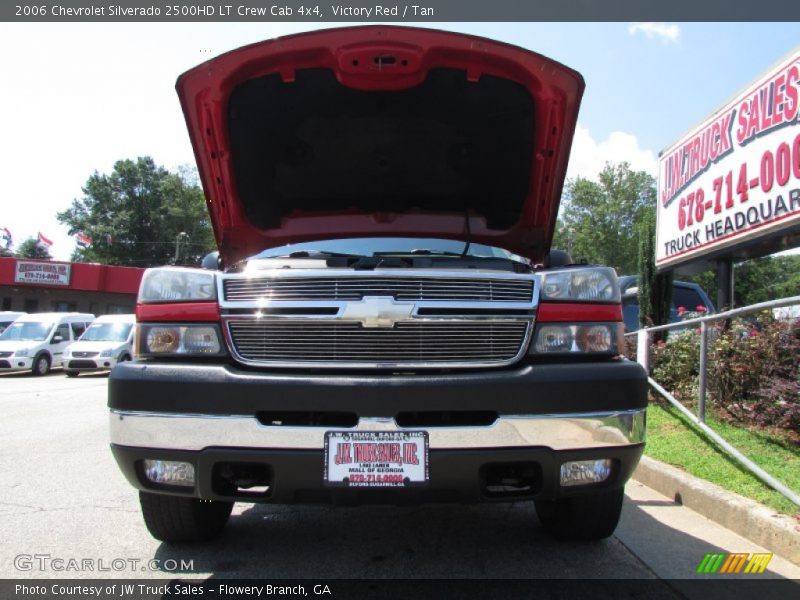 Victory Red / Tan 2006 Chevrolet Silverado 2500HD LT Crew Cab 4x4