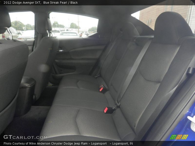 Blue Streak Pearl / Black 2012 Dodge Avenger SXT