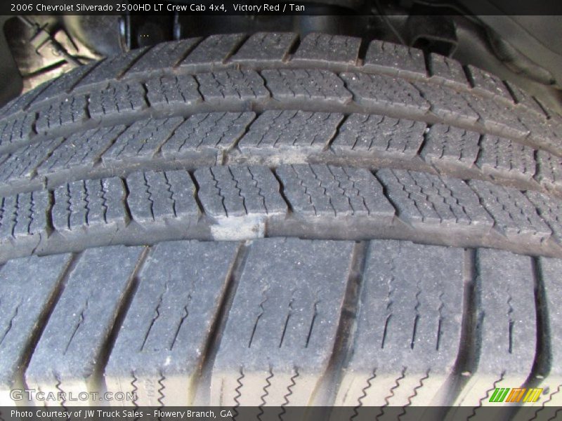 Victory Red / Tan 2006 Chevrolet Silverado 2500HD LT Crew Cab 4x4