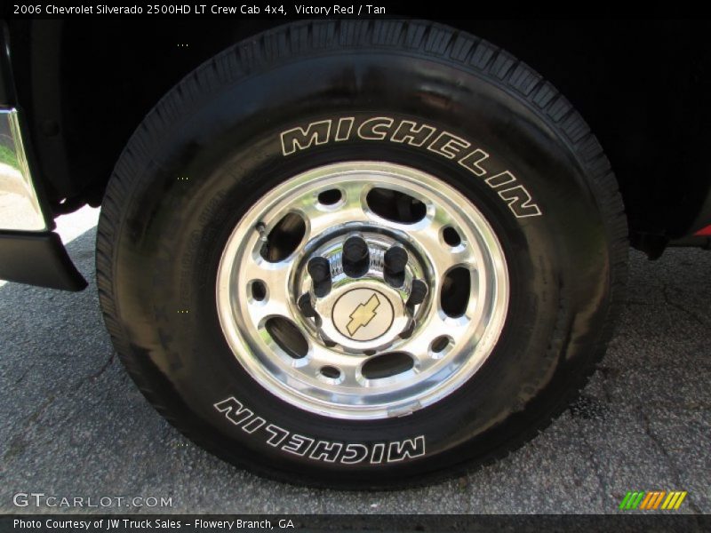 Victory Red / Tan 2006 Chevrolet Silverado 2500HD LT Crew Cab 4x4