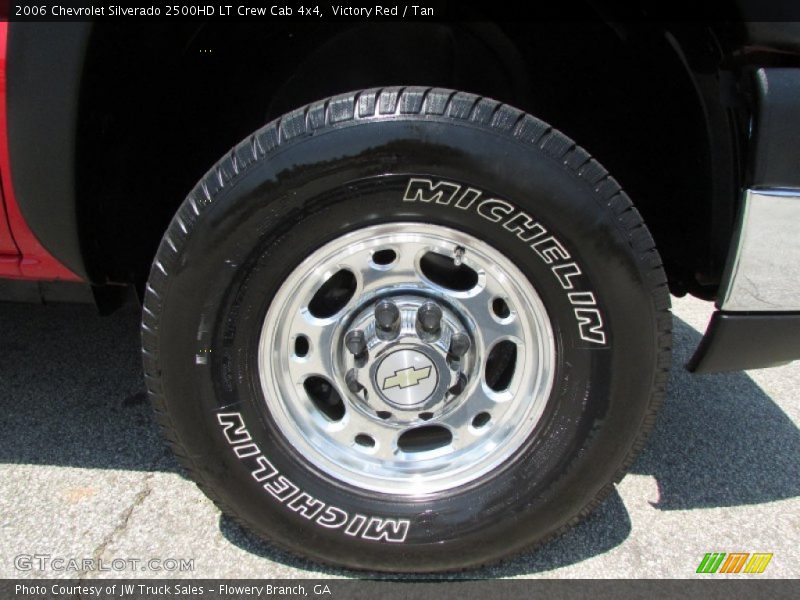 Victory Red / Tan 2006 Chevrolet Silverado 2500HD LT Crew Cab 4x4
