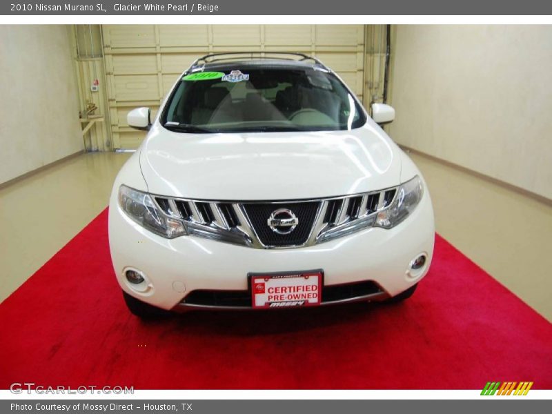 Glacier White Pearl / Beige 2010 Nissan Murano SL